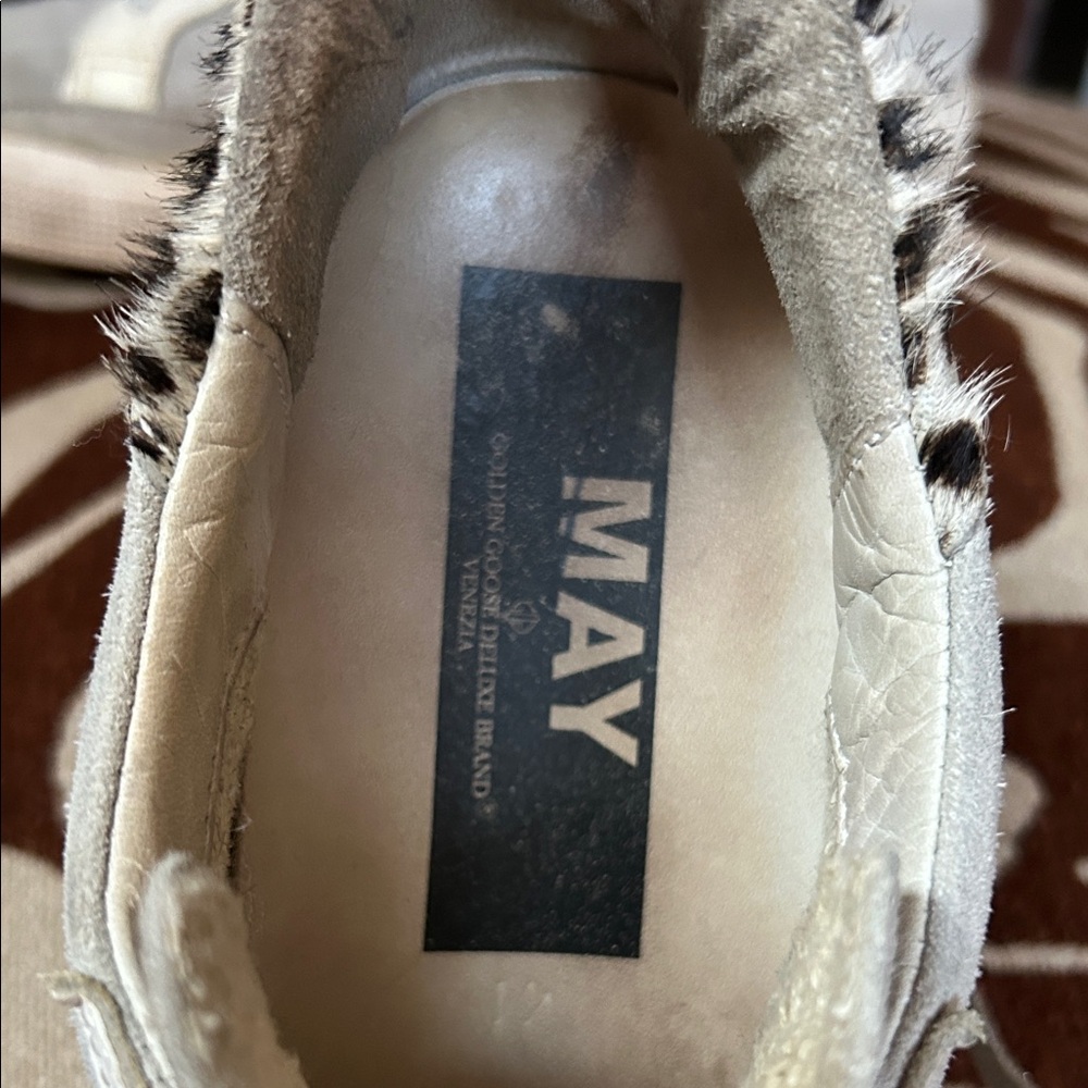 Golden Goose Gray and White Sneakers - Picture 3 of 10